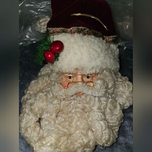Vinntage Santa ornament to your Christmas tree.